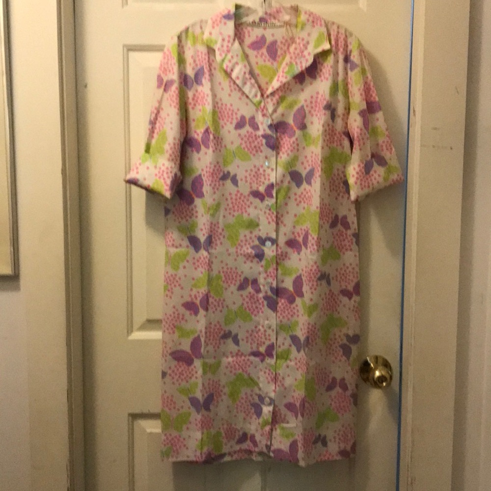 Silk/cotton Summer Dress IMagnin Vintage